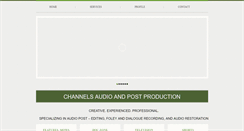 Desktop Screenshot of channelsaudio.com